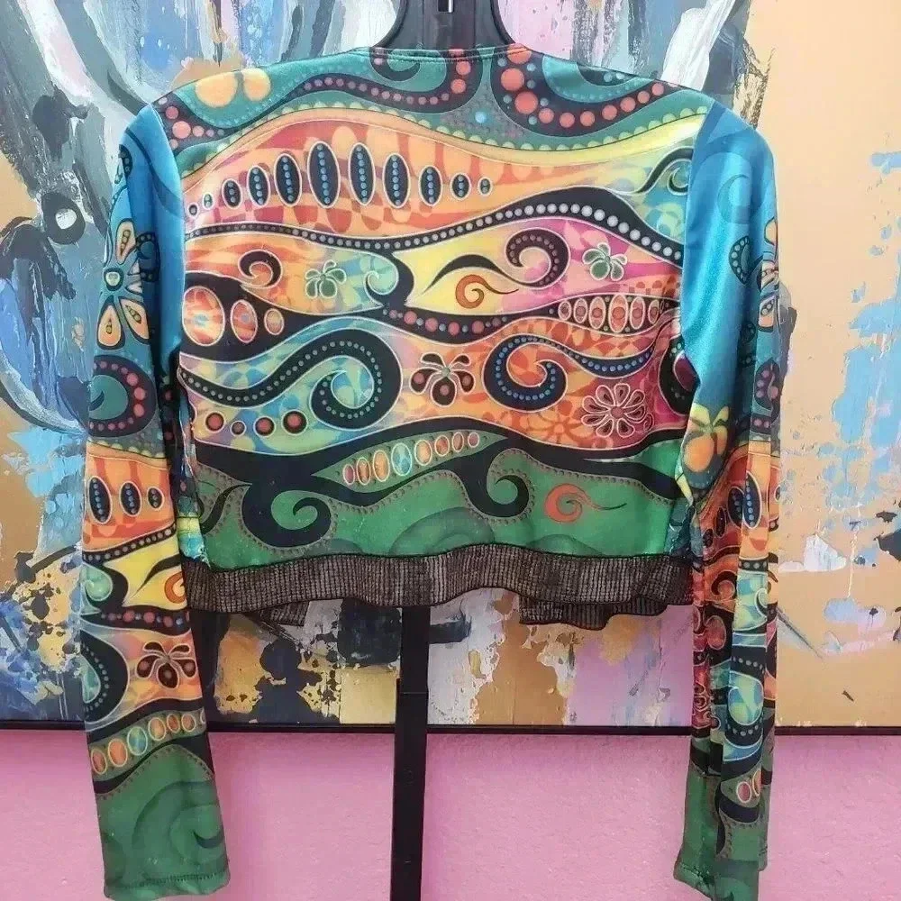 Cubism Tank and Jacket Set - Picture 9 of 10